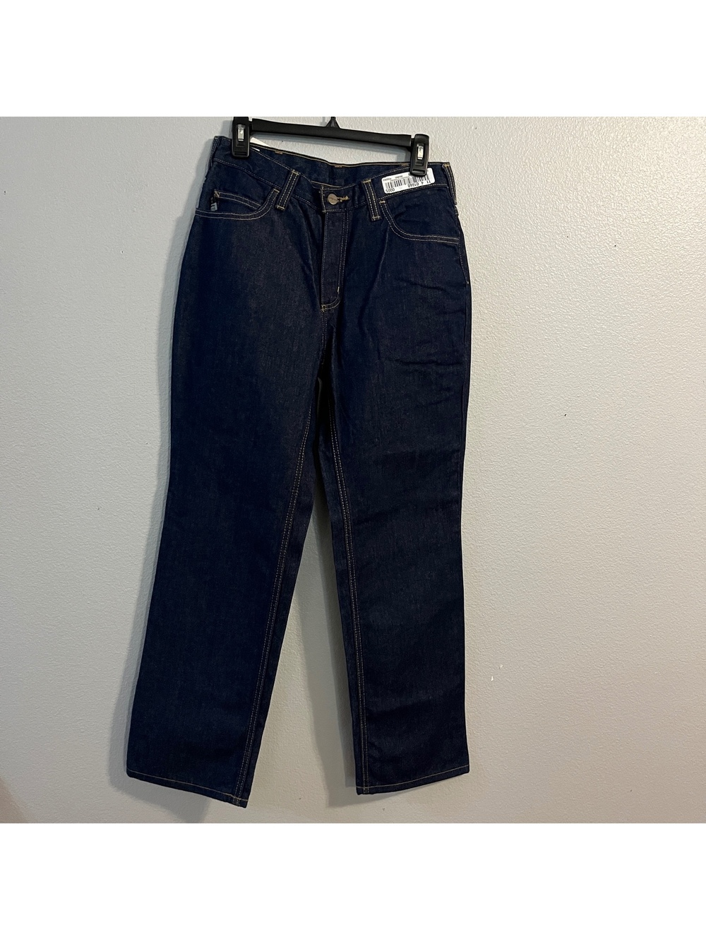 Carhartt FRB159 FR Work Pants Mens 30x30 Dark Navy Flame Resistant Denim Canvas